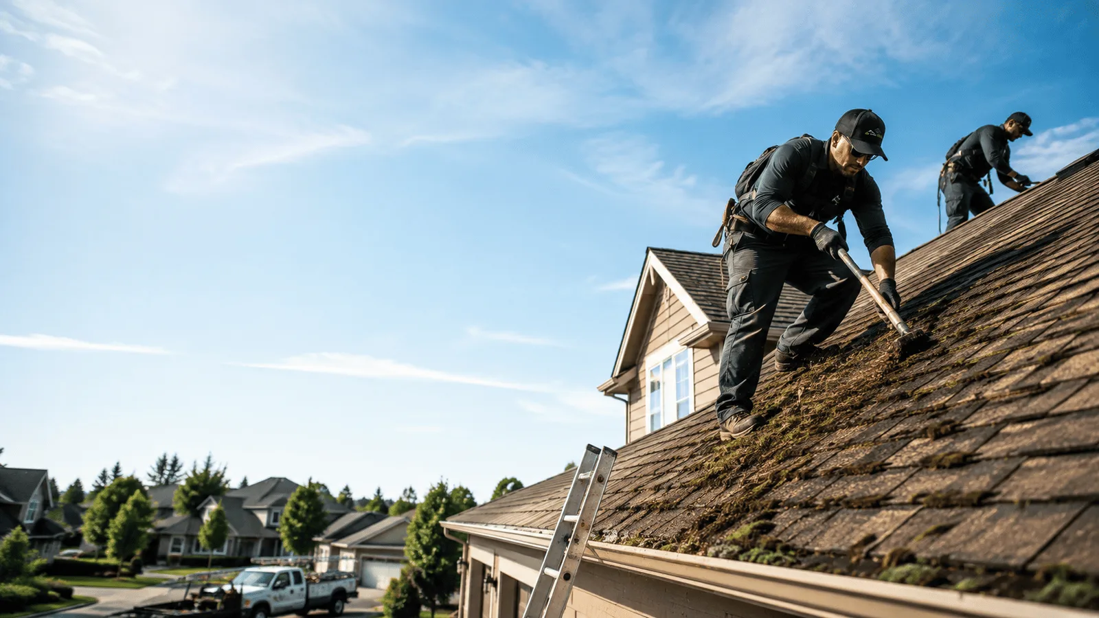 Roof Moss Removal in Rogers, MN near me
